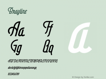 ☞Brayline com.myfonts.easy.surotype.brayline.regular.wfkit2.version.57qE Font Sample