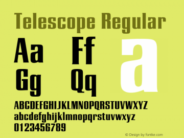 Telescope Regular Brendel            :10.12.1994图片样张