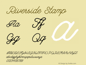Riverside-Stamp 1.000图片样张