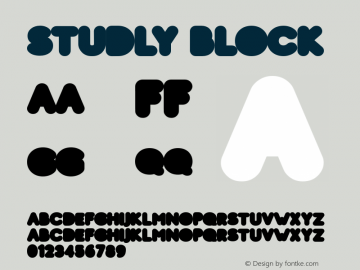 StudlyBlock Version 1.000;YWFTv17图片样张