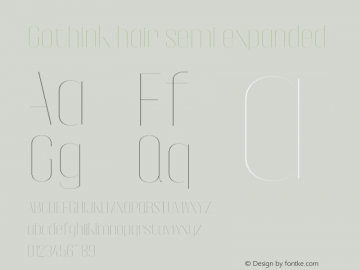 Gothink-hairsemiexpanded 0.1.0图片样张