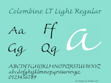 Colombine LT Light Version 1.03图片样张