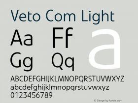 Veto Com Light Version 1.30图片样张