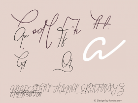 GoodWish Italic Version 1.002;Fontself Maker 3.0.0-3 Font Sample