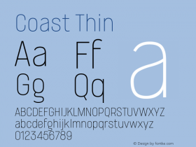 Coast Thin Version 1.1图片样张