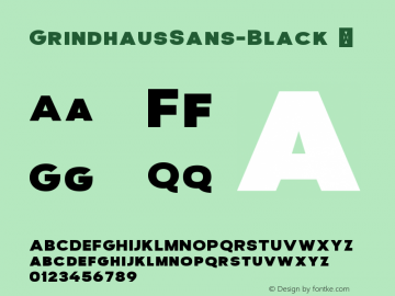 ☞GrindhausSans-Black com.myfonts.easy.vintagetype.grindhaus-sans.black.wfkit2.version.5cgE Font Sample