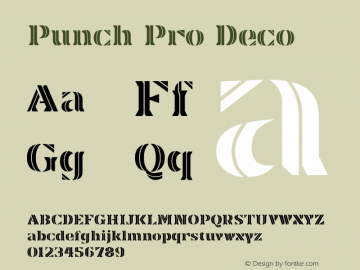 Punch Pro Deco Version 1.0图片样张