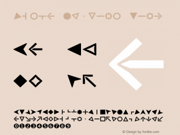Viska Symbols Bold Version 1.001;PS 001.001;hotconv 1.0.70;makeotf.lib2.5.58329 Font Sample