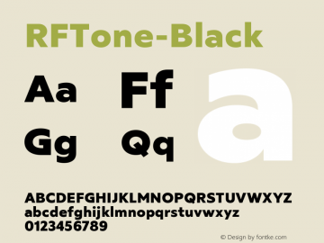 ☞RFTone-Black Version 1.000;com.myfonts.easy.russian-fonts.rf-tone.black.wfkit2.version.5cgr图片样张