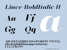 ☞Lince-BoldItalic Version 1.000;com.myfonts.easy.typomancer.lince.bold-italic.wfkit2.version.4orp Font Sample