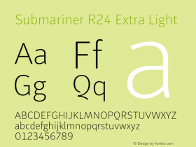 Submariner R24 Extra Light Version 2.000图片样张