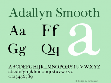Adallyn Smooth 0.1.0图片样张