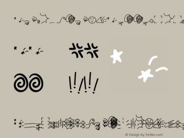 ANGRY MONSTA doodle Version 1.00;November 12, 2018;FontCreator 11.5.0.2422 64-bit图片样张