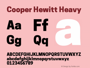 CooperHewitt-Heavy 1.000图片样张