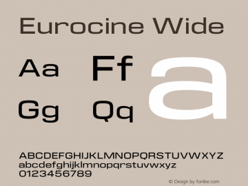 Eurocine Wide Version 1.000图片样张