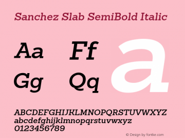 SanchezSlab-SemiBoldItalic 1.000;com.myfonts.latinotype.sanchez-slab.semi-bold-italic.wfkit2.3VRo图片样张