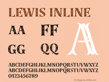 Lewis-Inline Version 1.000图片样张