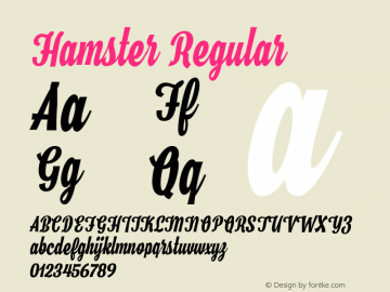 Hamster Version 1.000;PS 001.001;hotconv 1.0.56图片样张
