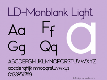 LD-Monblank Light 001.000图片样张