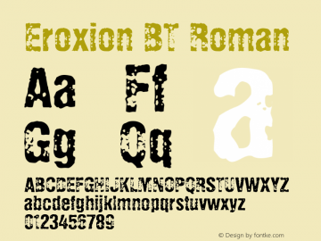 Eroxion BT Roman Version 1.00图片样张