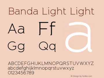 BandaLight-Light Version 1.000 2011 initial release图片样张