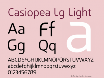 Casiopea-Light Version 001.000图片样张