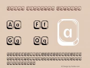 Betsy Flanagan Regular OTF 3.000;PS 001.001;Core 1.0.29图片样张