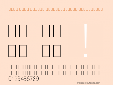 Noto Sans Arabic SemiCondensed ExtraLight Version 2.000图片样张