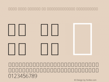 Noto Sans Arabic UI SemiCondensed ExtraLight Version 2.000; ttfautohint (v1.8.2) Font Sample