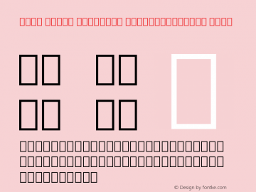 Noto Serif Armenian ExtraCondensed Thin Version 2.040图片样张