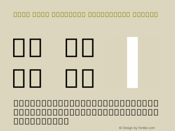 Noto Sans Canadian Aboriginal Medium Version 2.000; ttfautohint (v1.8.2)图片样张