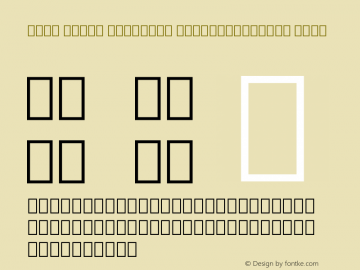 Noto Serif Georgian ExtraCondensed Thin Version 2.000图片样张