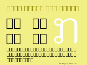 Noto Serif Lao Light Version 2.000; ttfautohint (v1.8.2) Font Sample