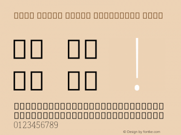 Noto Serif Tamil Condensed Thin Version 2.000; ttfautohint (v1.8.2)图片样张
