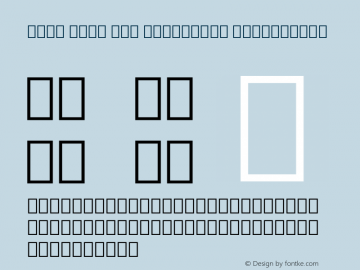 Noto Sans Lao Condensed ExtraLight Version 2.000图片样张