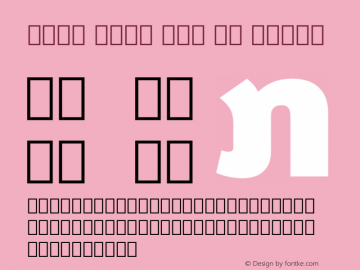 Noto Sans Lao UI Black Version 2.000; ttfautohint (v1.8.2)图片样张
