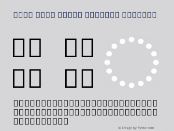 Noto Sans Mende Kikakui Regular Version 2.000 Font Sample