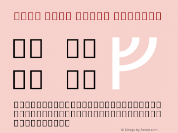Noto Sans Runic Regular Version 2.000图片样张