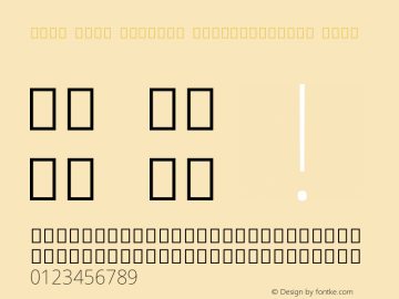 Noto Sans Sinhala SemiCondensed Thin Version 2.000图片样张