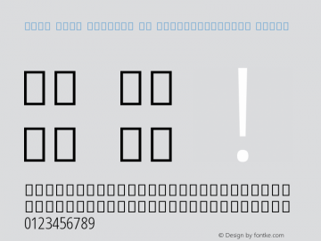 Noto Sans Sinhala UI ExtraCondensed Light Version 2.000图片样张