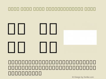 Noto Sans Thai SemiCondensed Bold Version 2.000图片样张