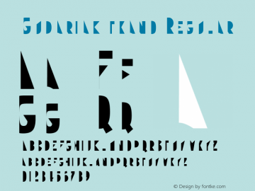 Gudariak txano Version 1.410 Font Sample