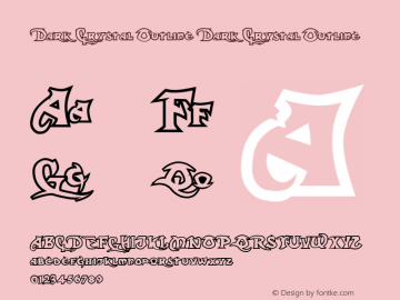 Dark Crystal Outline Dark Crystal Outline email: maddhatter_dl@yahoo.com图片样张