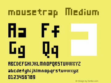 mousetrap Version 001.000图片样张