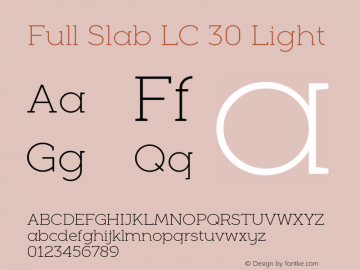 Full Slab LC 30 Light Version 1图片样张