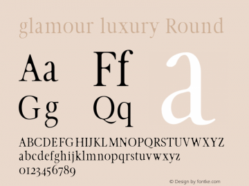 glamourluxury-Round 0.1.0图片样张