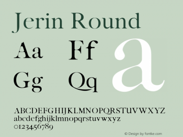 Jerin-Round 0.1.0图片样张