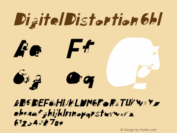 Digital Distortion Oblique Version 1图片样张