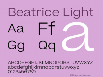 Beatrice-Light Version 1.1 | wf-rip DC20180610图片样张
