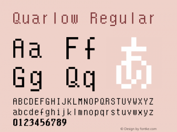 Quarlow Version 1.2图片样张